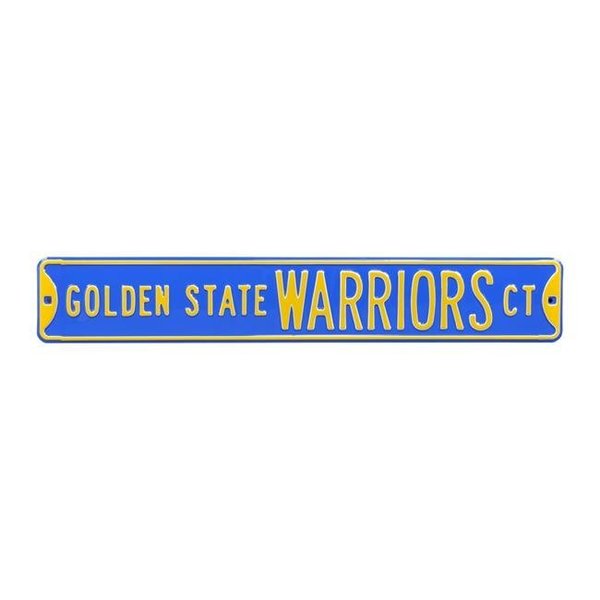 Authentic Street Signs Authentic Street Signs 38034 Golden State Warriors Court Street Sign 38034